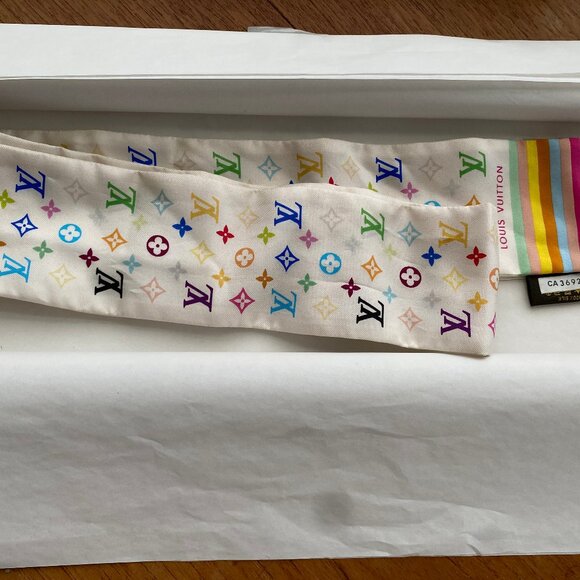 Louis Vuitton x Takashi Murakami Monogram Multicolore Bandeau - Picture 4 of 4